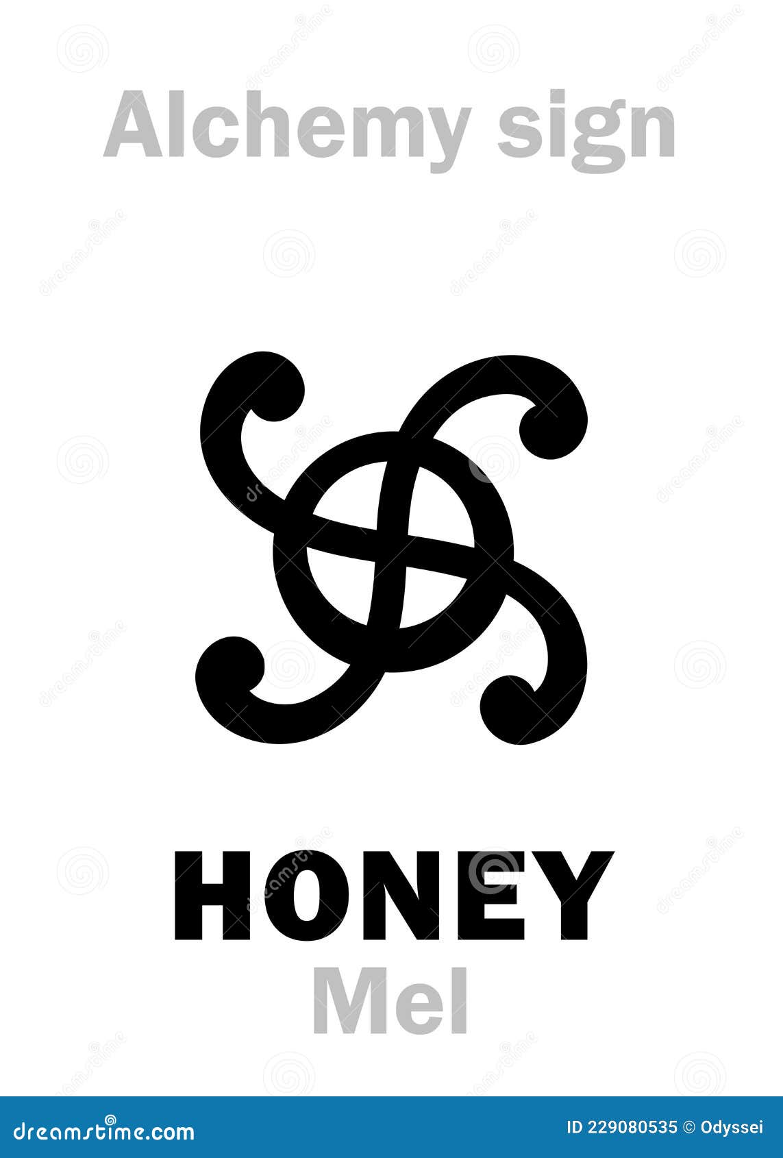alchemy: honey (mel)